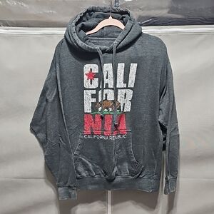 California Republic Gray Hoodie